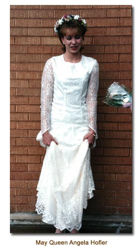 Mendon May Queeen Angela Hofler.